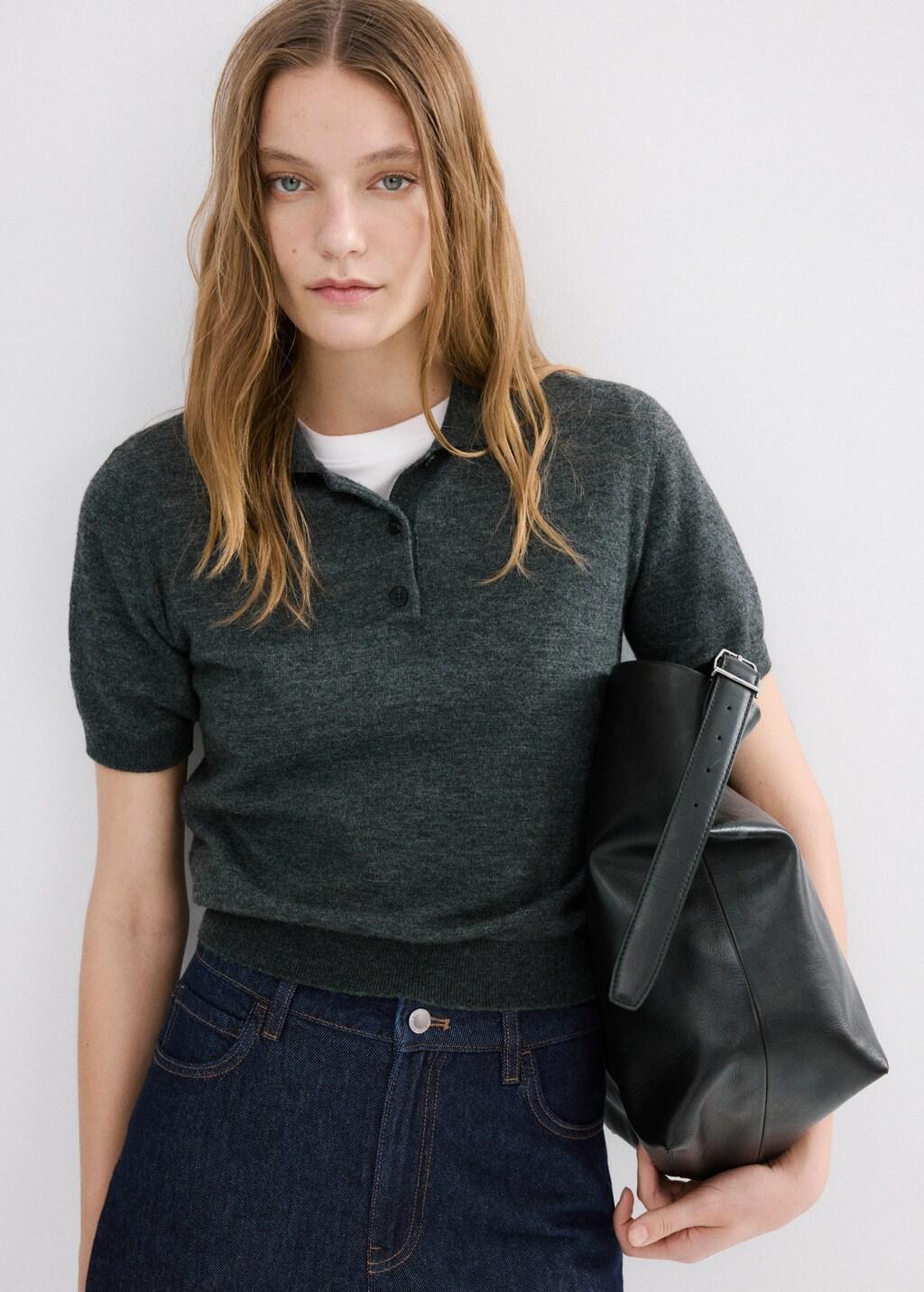 Blue High-Waist Straight-Fit Denim Shorts, Open Blue, large image number 4