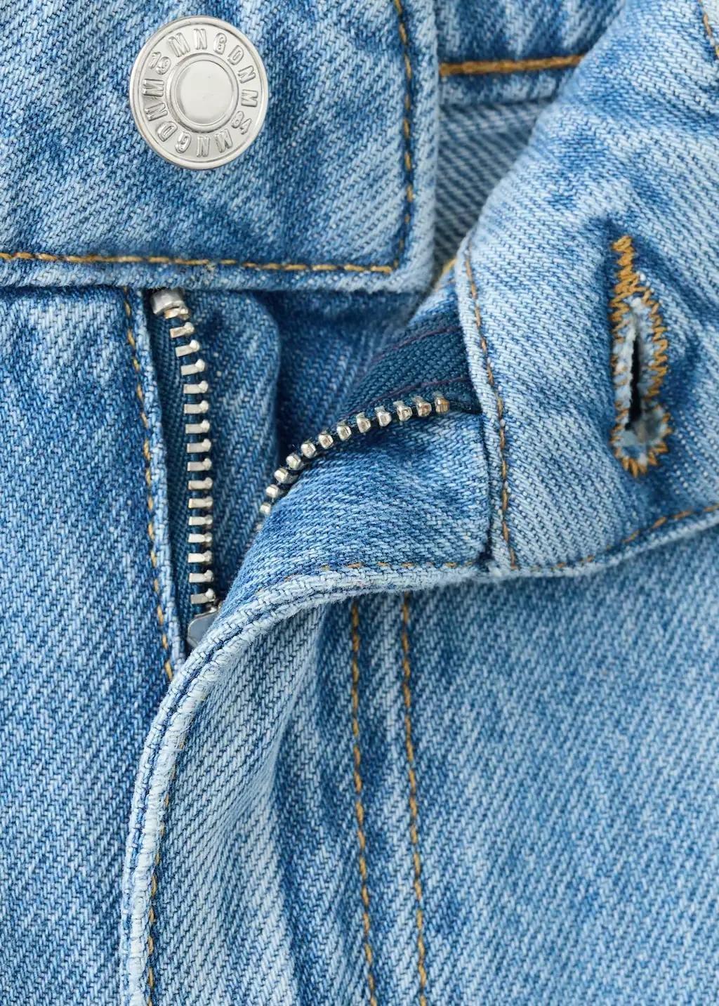 Blue Danila High-Waisted Wide Leg Jeans, Open Blue, large image number 1