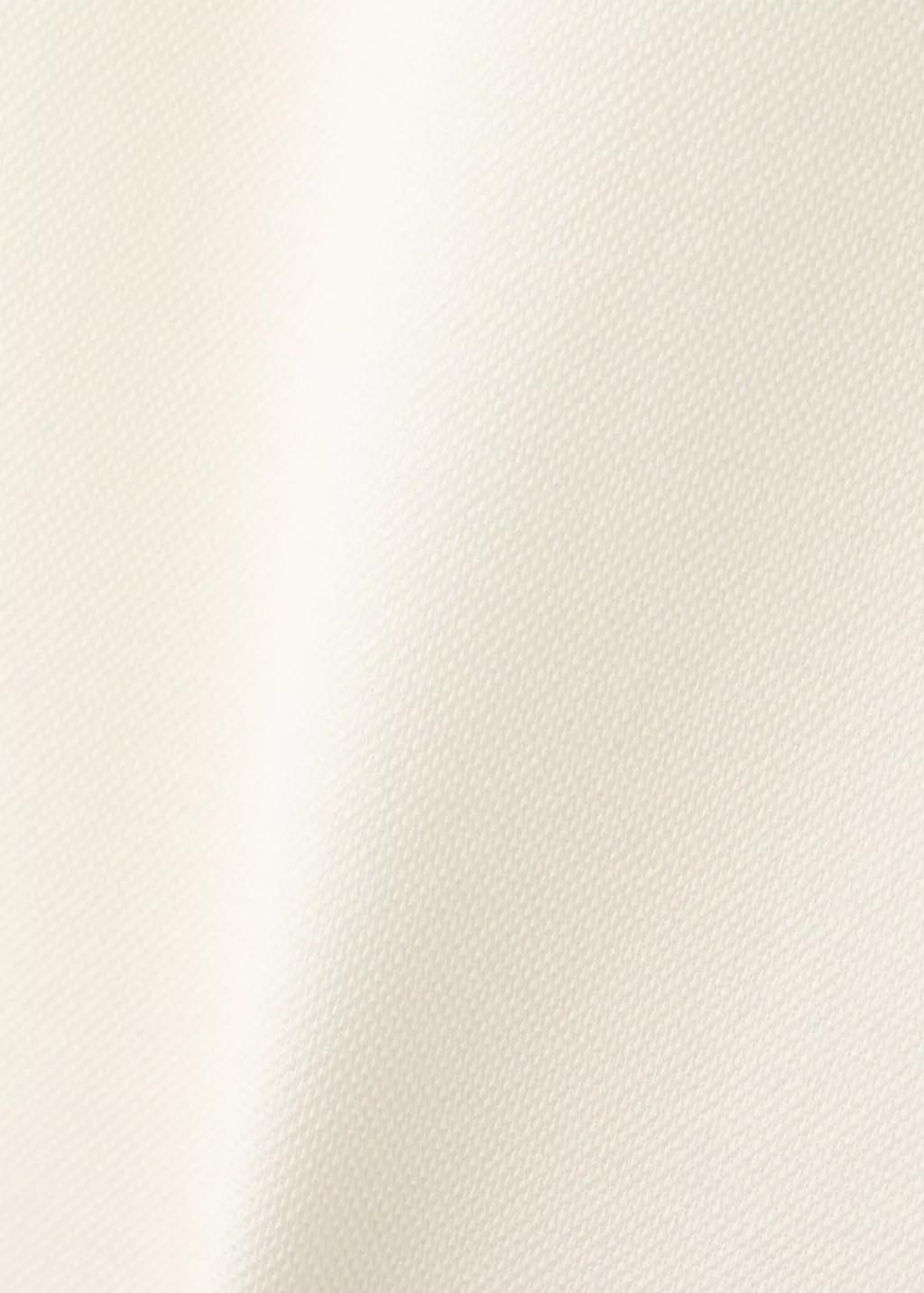 Beige Straight-Fit Cotton Trousers, 0201_05, large image number 5