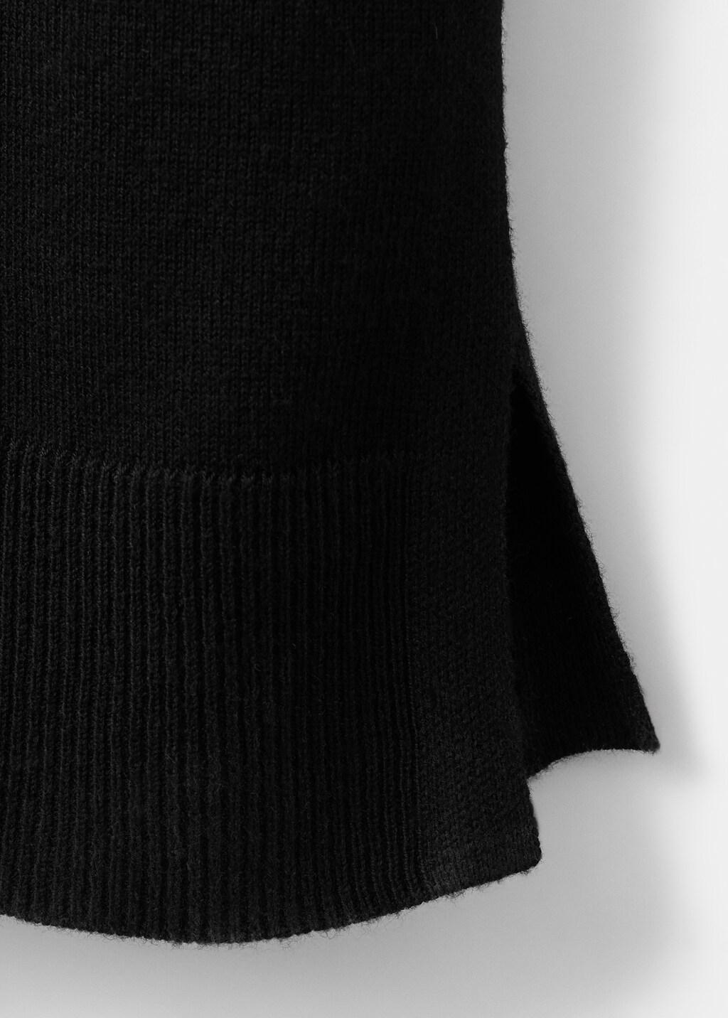 Black Knot Knitted Dress, 0201_99, large image number 5