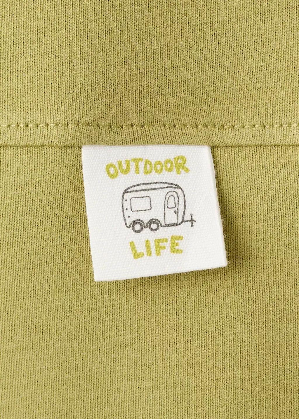 Yellow Cotton T-Shirt With Pocket Detail, Baby Boy, 0201_14, large image number 4