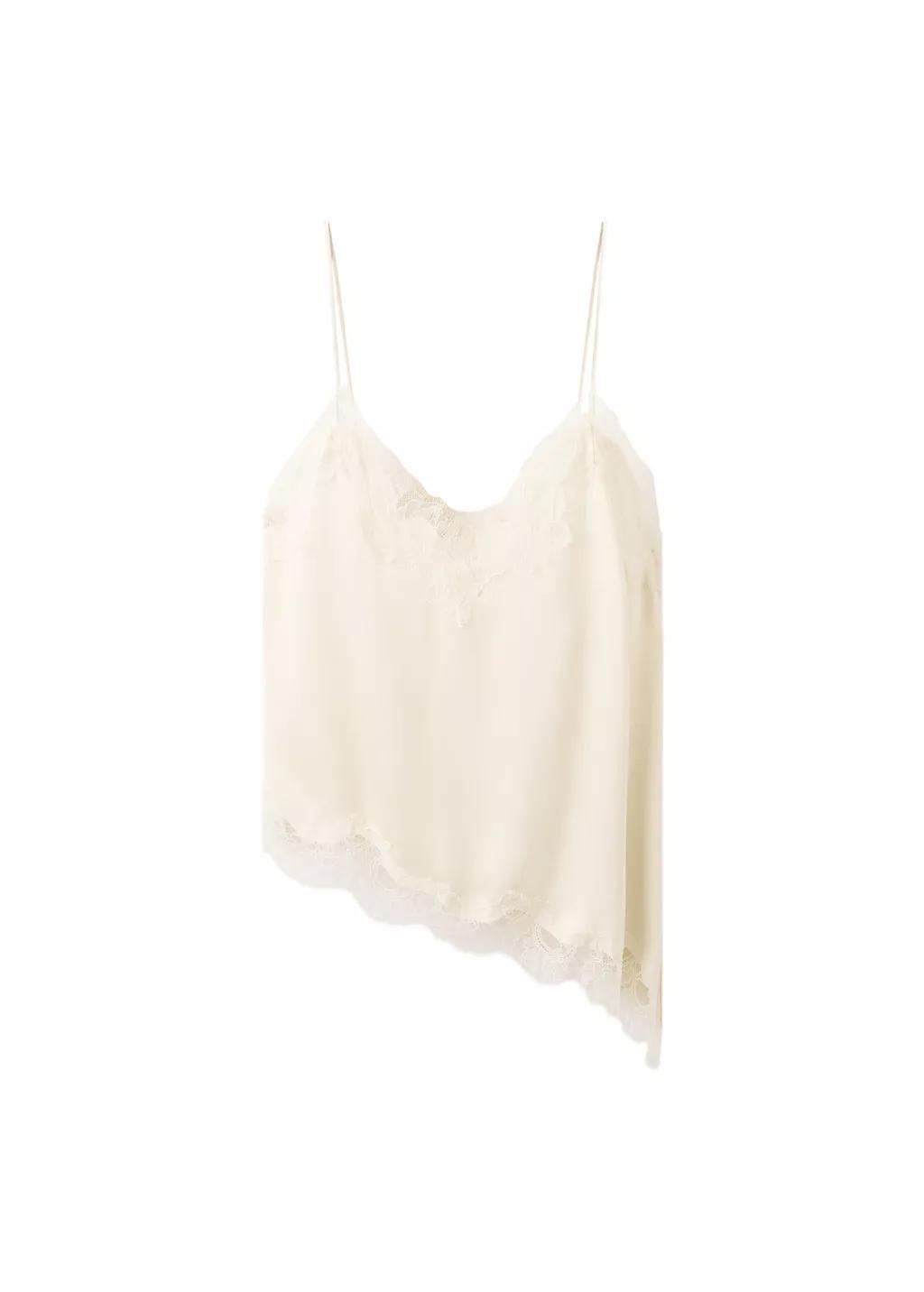 Beige Lace Top, 0201_05, large image number 6