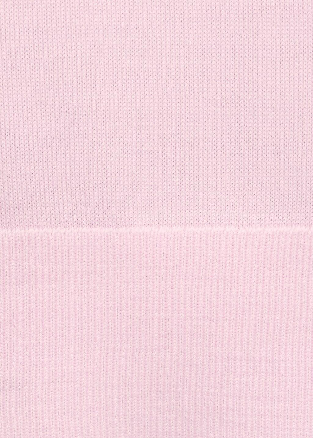 Pink Fitted Wool Top, 0201_85, large image number 5