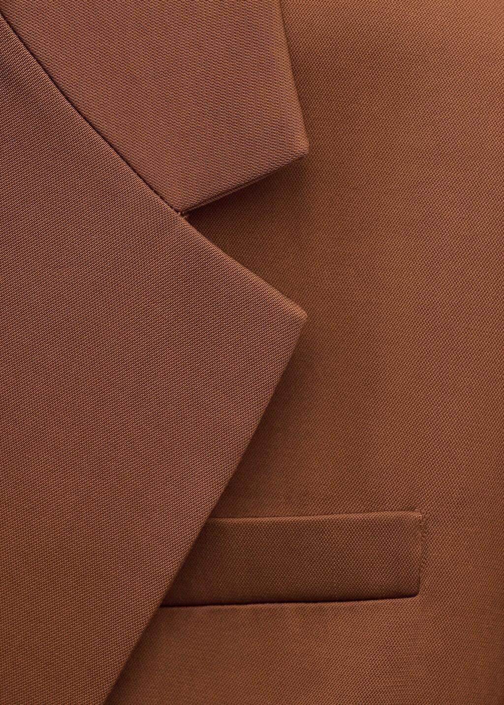 DARK BROWN Double-breasted suit jacket, Dark Brown, large image number 1