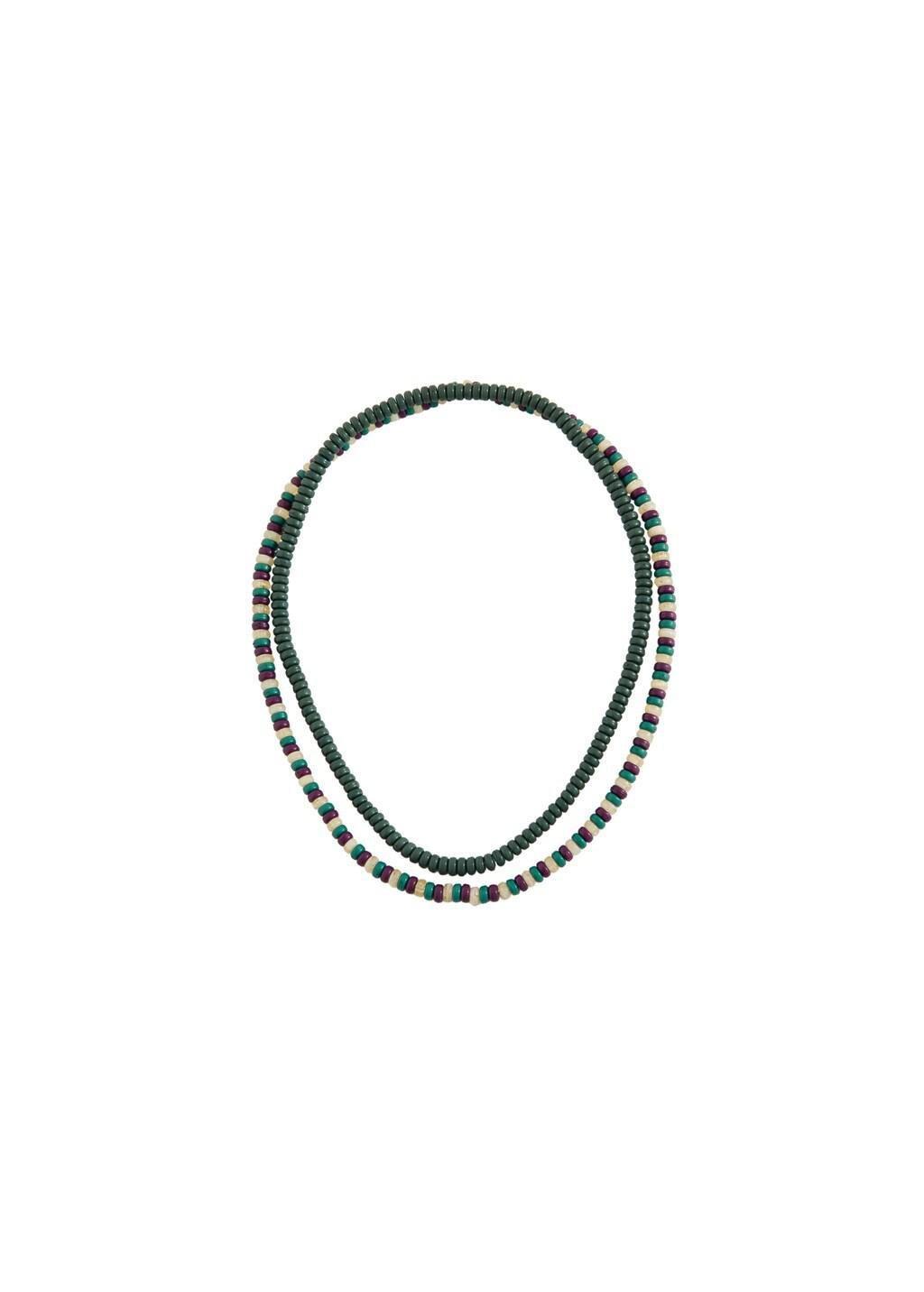 Brown Combined Necklace Pack, Kids Boy, Brown, large image number 1