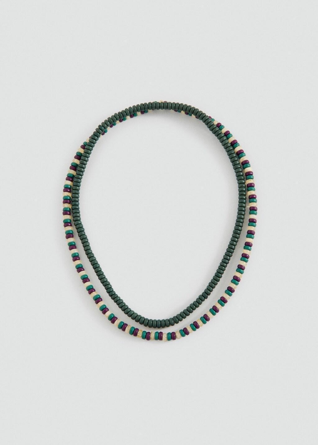 Brown Combined Necklace Pack, Kids Boy, Brown, medium