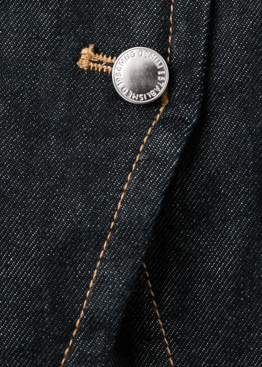 Blue Strapless Denim Top, Open Blue, medium