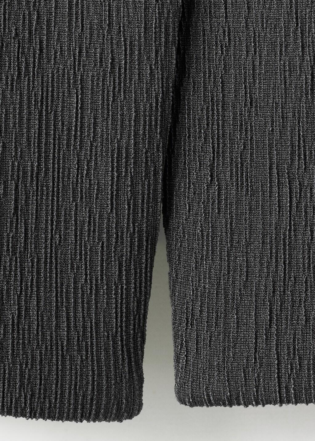 Grey Peplum Button Waistcoat, Grey, large image number 5