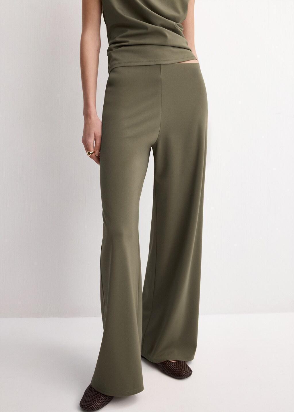 Straight-fit trousers with elastic waist, 0201_37, large image number 3