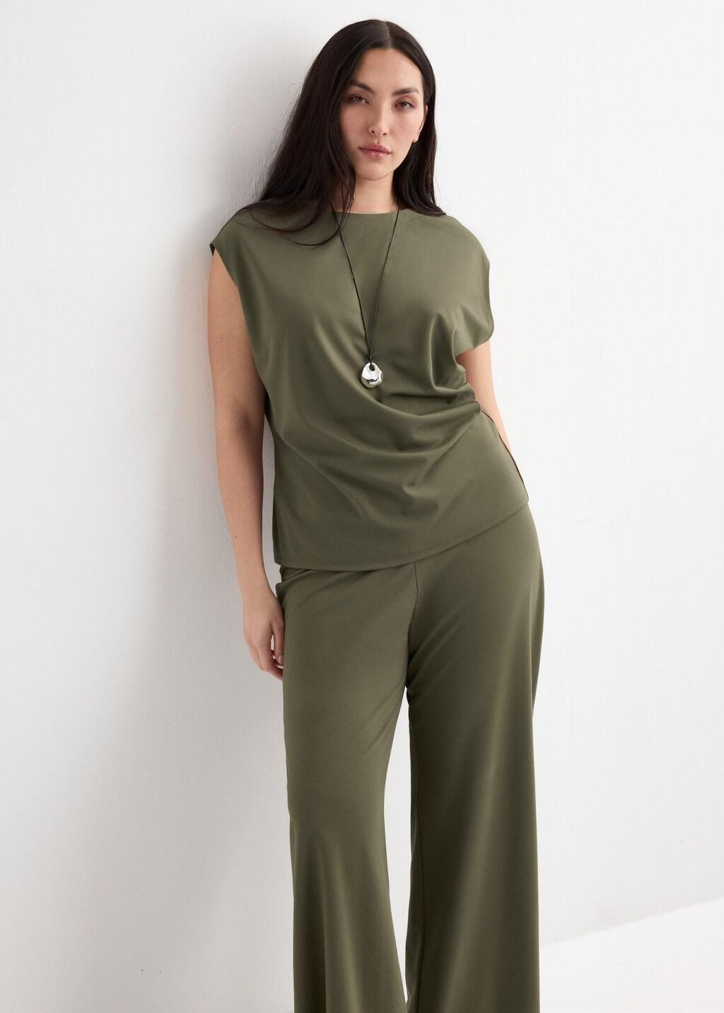 Straight-fit trousers with elastic waist, 0201_37, large image number 6