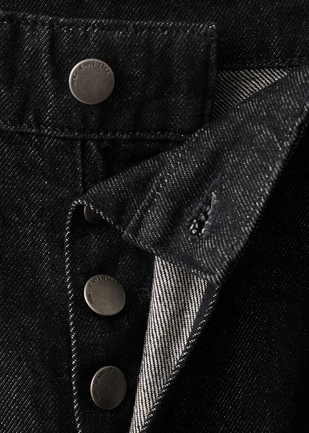 Black High-Rise Balloon Jeans, Black, large image number 1