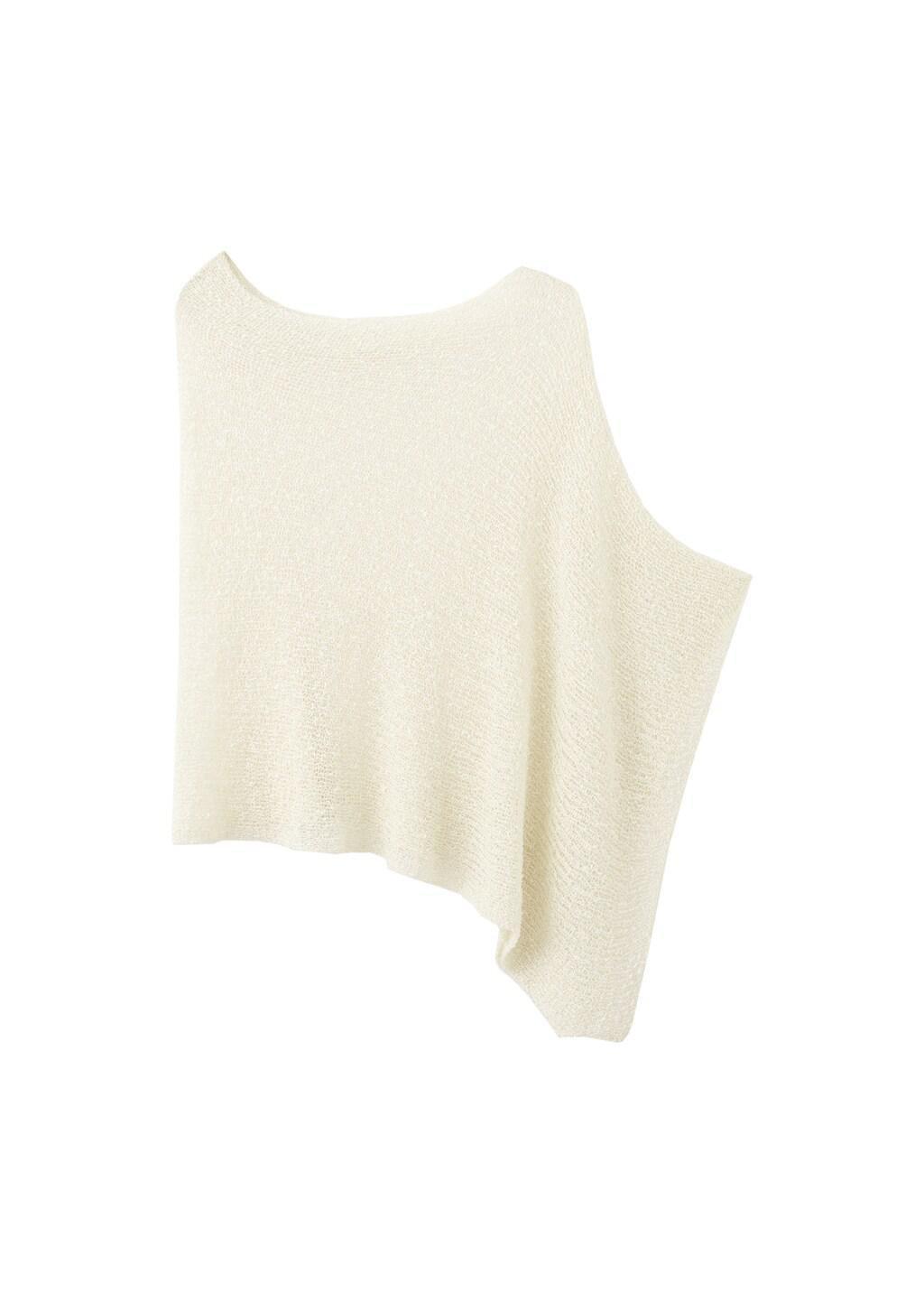 Beige Asymmetric Cape, 0201_05, large image number 3
