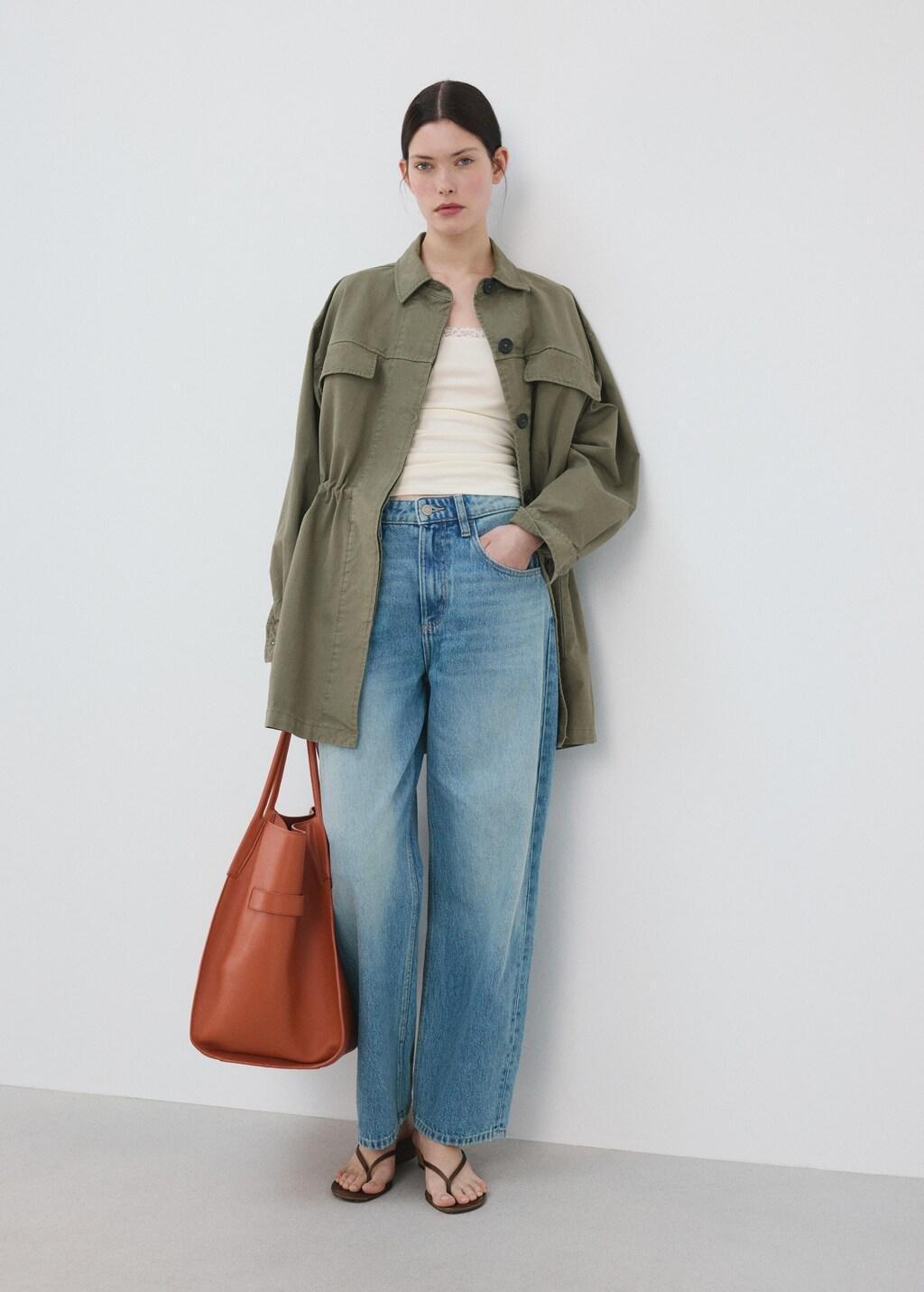 Yellow Top With Lace Neck, Yellow, large image number 0