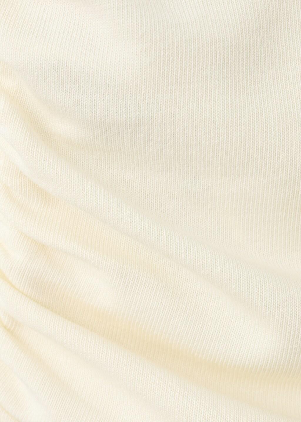 Yellow Top With Lace Neck, Yellow, large image number 5