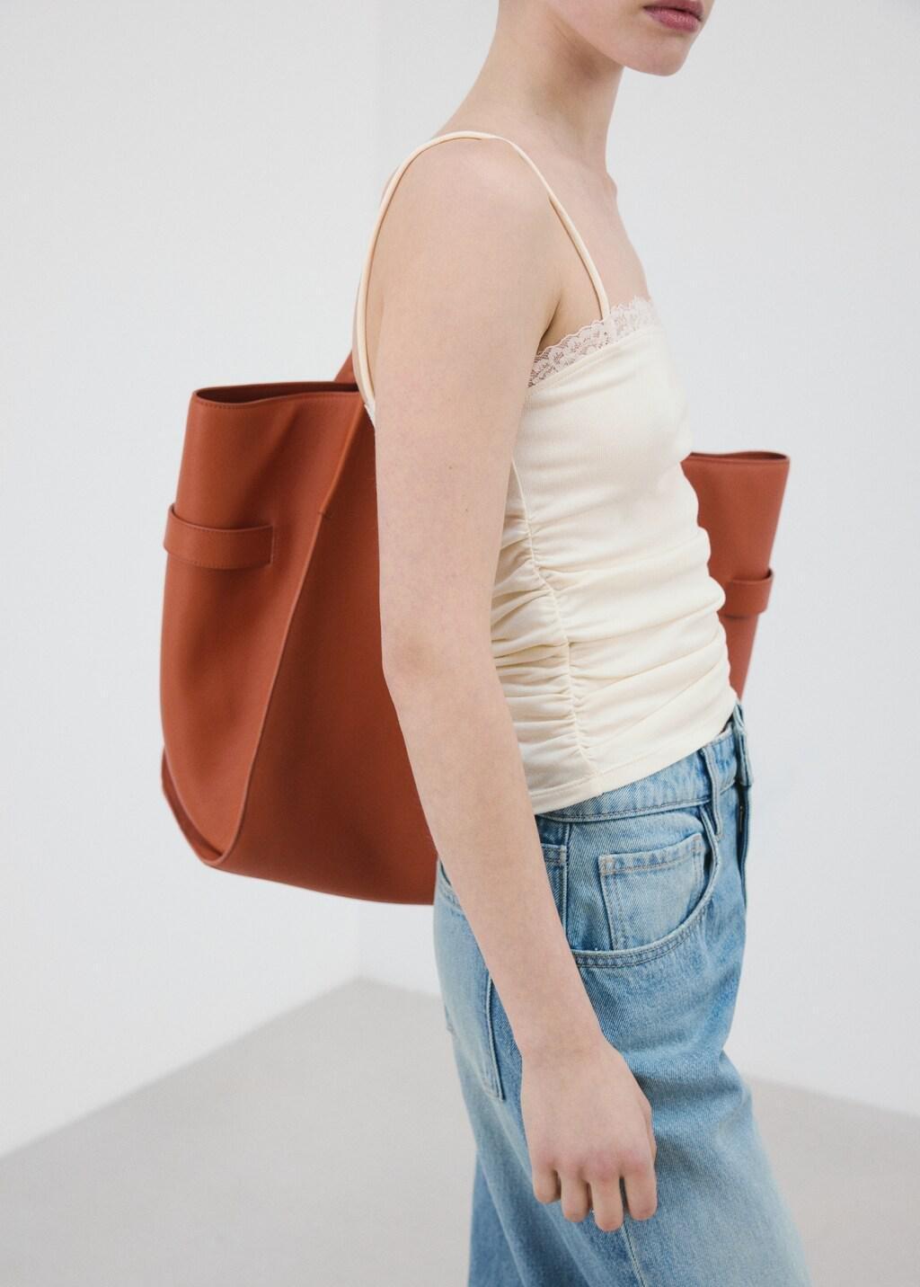 Yellow Top With Lace Neck, Yellow, large image number 6