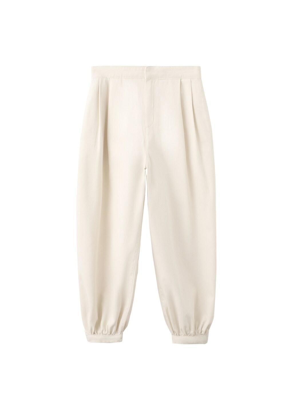 Beige Baggy Mid-Rise Jeans, 0201_05, large image number 6
