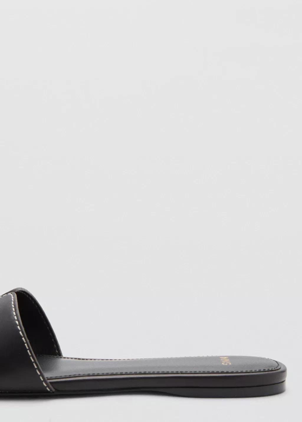 Brown Metallic Detail Strap Sandal, 0201_32, large image number 1