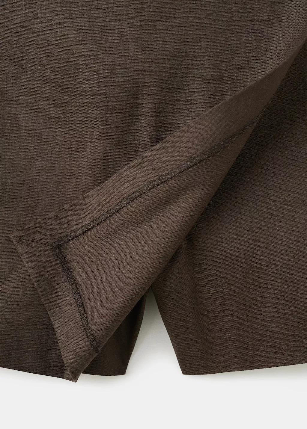 Brown Printed Skirt Line, 0201_32, medium
