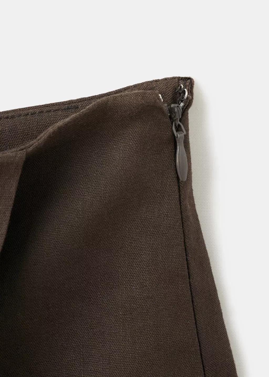 Brown Printed Skirt Line, 0201_32, large image number 5