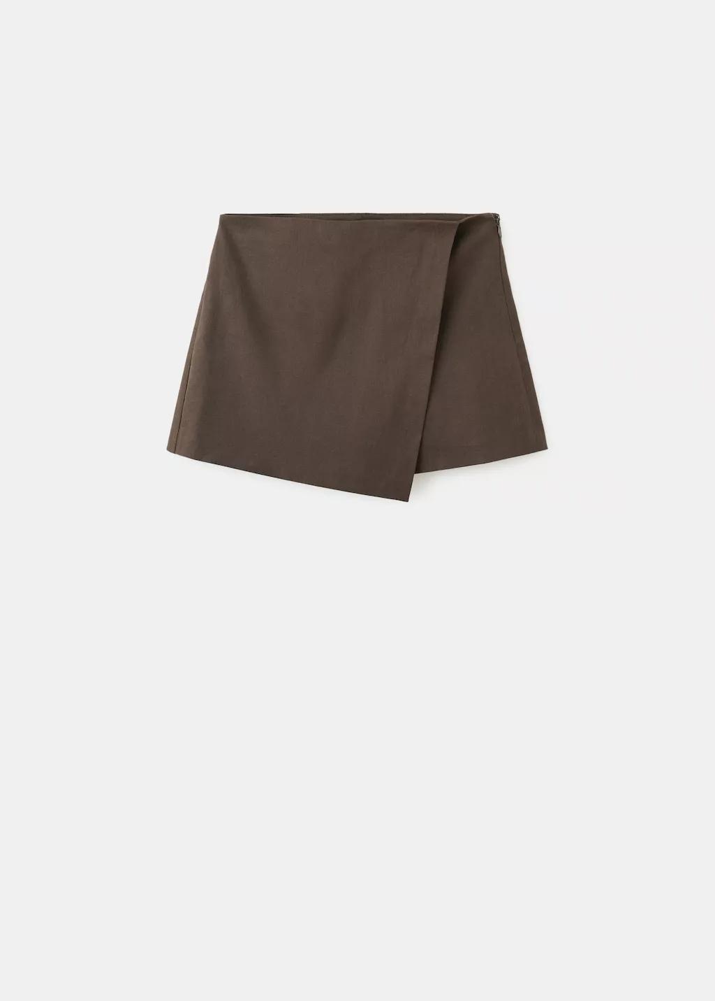 Brown Printed Skirt Line, 0201_32, large image number 7