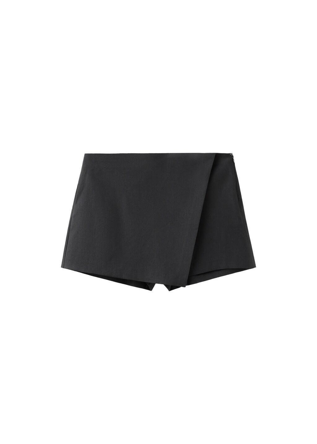 Grey Printed Skirt Line, Grey, large image number 7