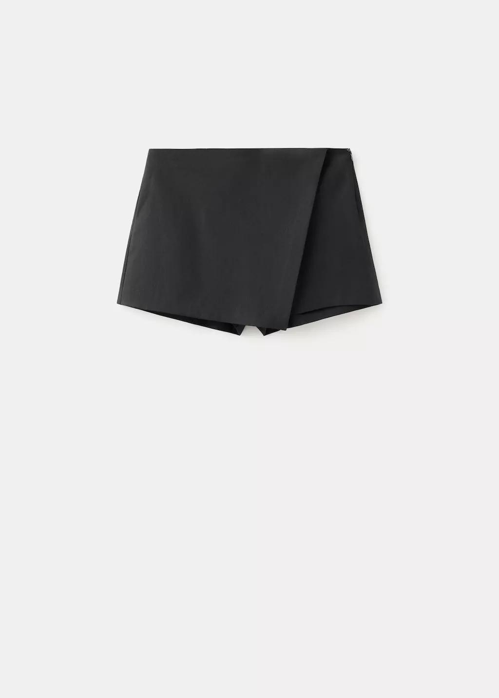 Grey Printed Skirt Line, Grey, large image number 8