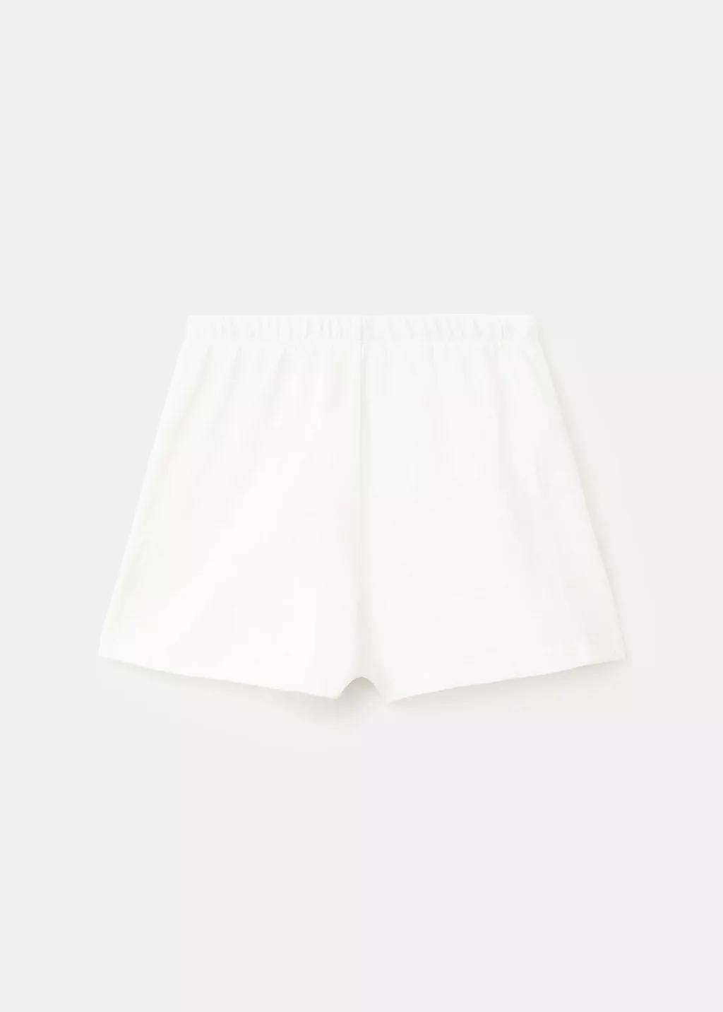 White Ruffled Trouser Skirt, Kids Girl, 0201_02, medium
