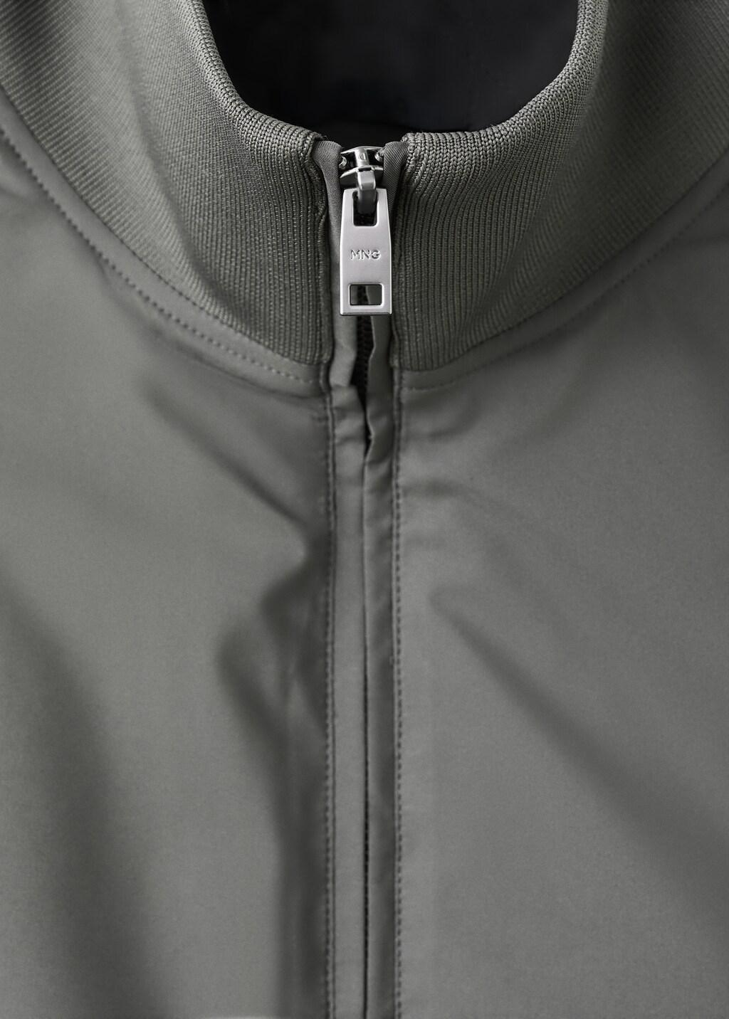 Grey Lightweight Quilted Gilet, Grey, large image number 1