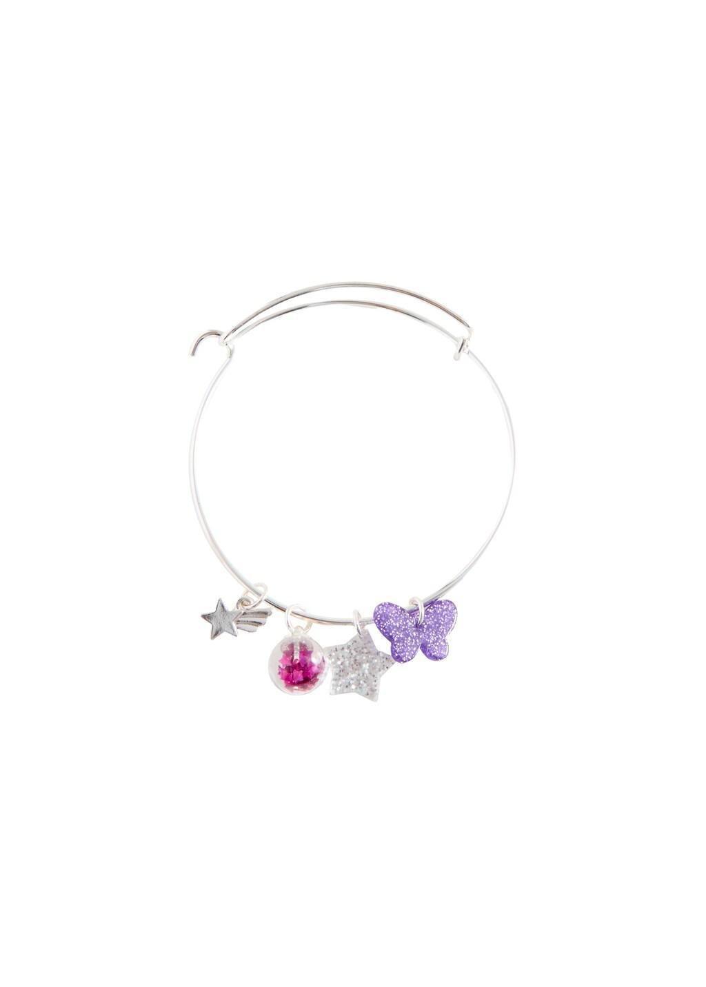 SILVER Mixed charms bracelet, Kids Girl, Silver, large image number 2