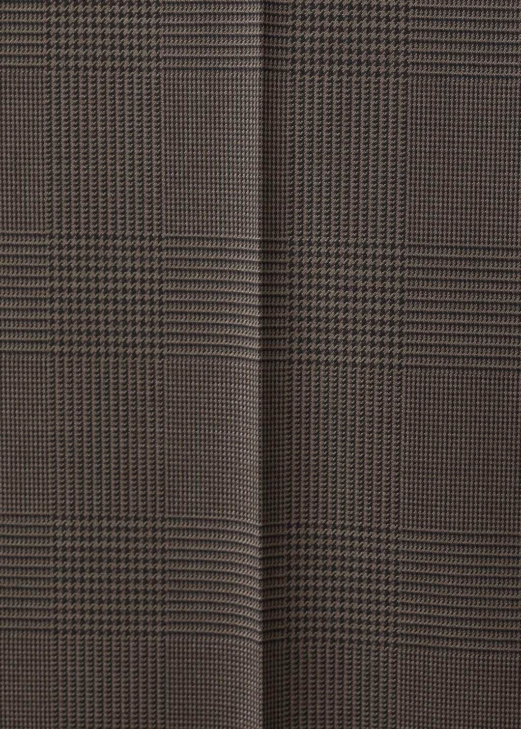 Brown Milan Slim-Fit Suit Trousers, Brown, large image number 1