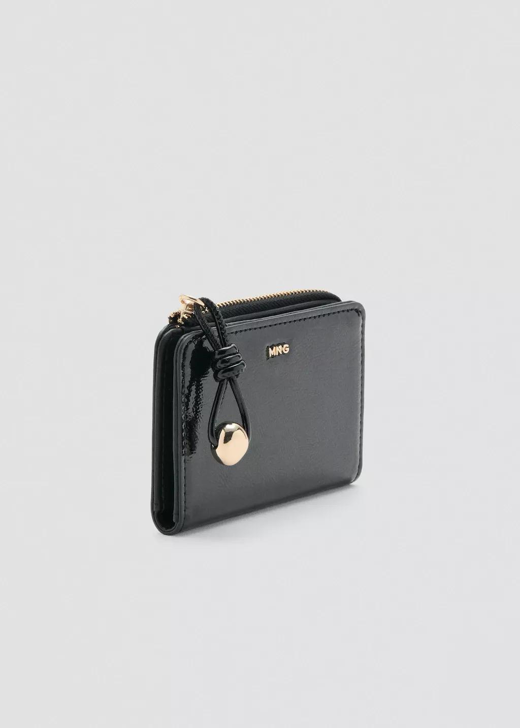 Black Mini-Bead Small Purse, 0201_99, medium