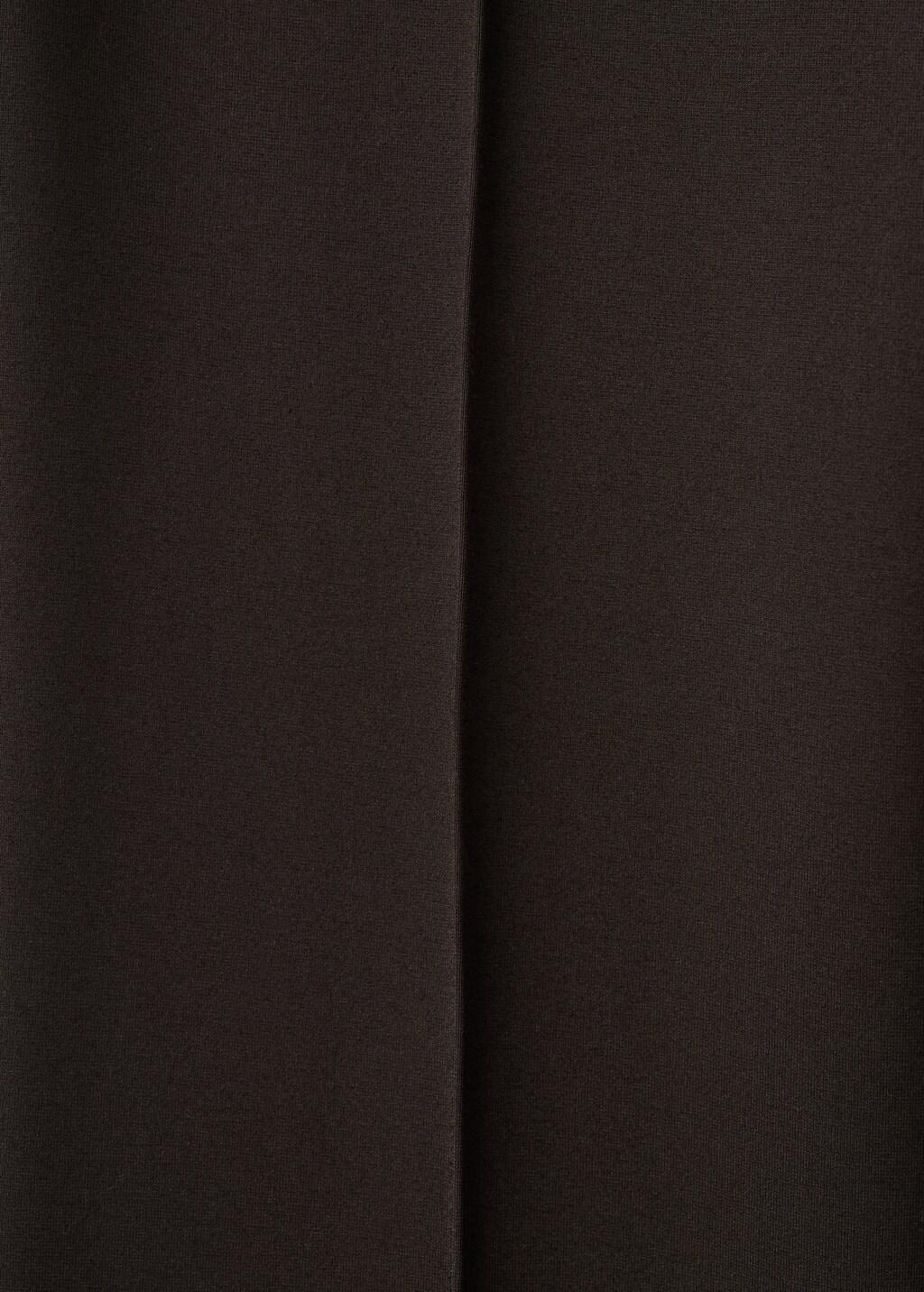 Brown Leggings With Seam Detail, Brown, large image number 5