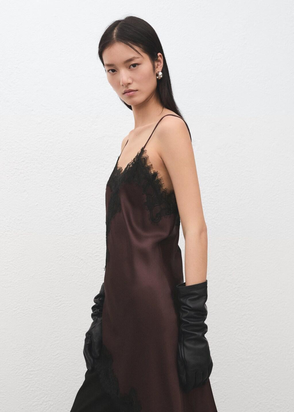 Burgundy Lace Top, 0201_78, large image number 3