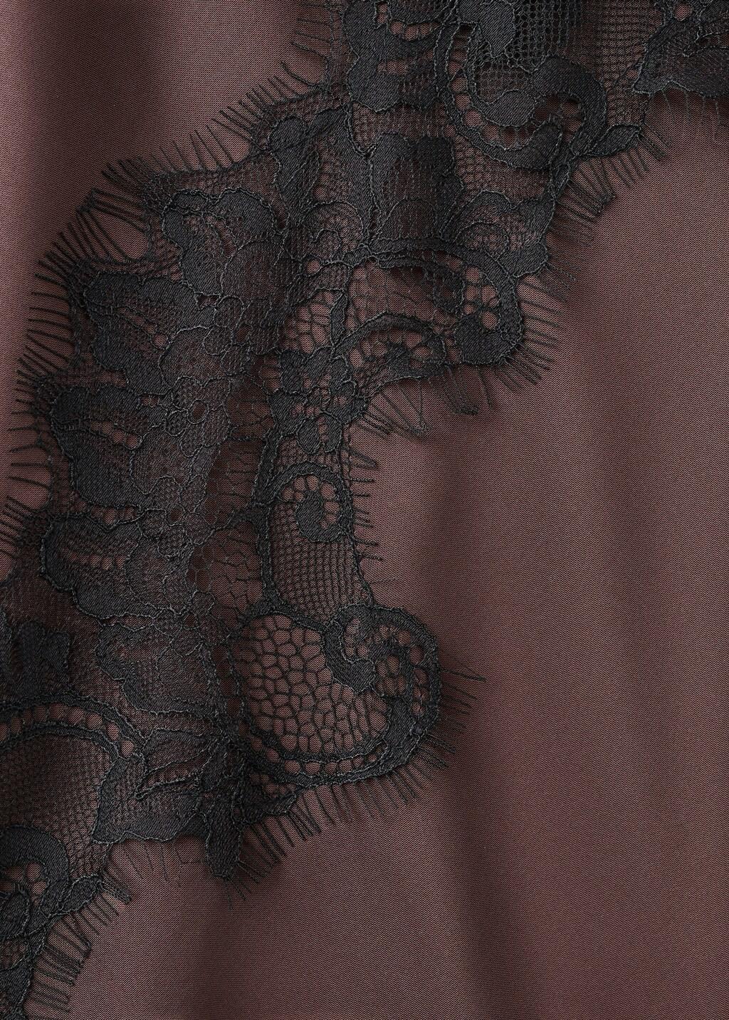 Burgundy Lace Top, Dark Red, large image number 5