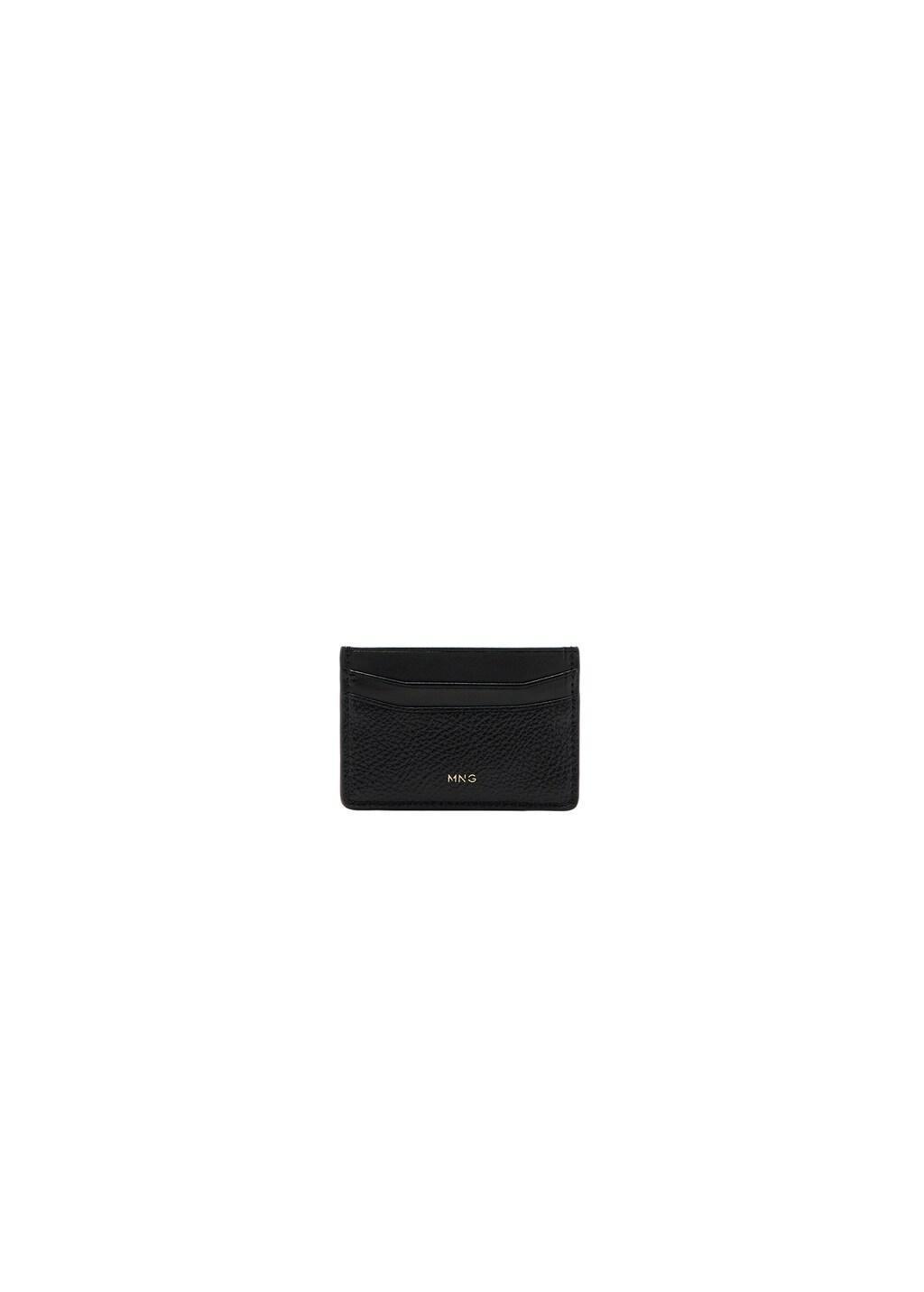 BLACK Faux-leather cardholder, 0201_99, large image number 2