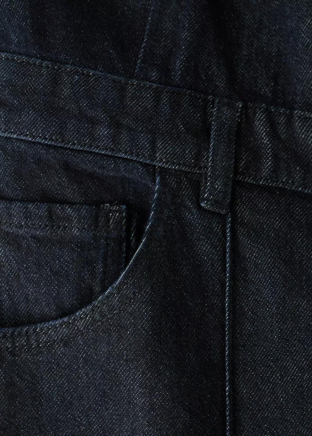 Blue Buttons Denim Jumpsuit, Open Blue, large image number 4