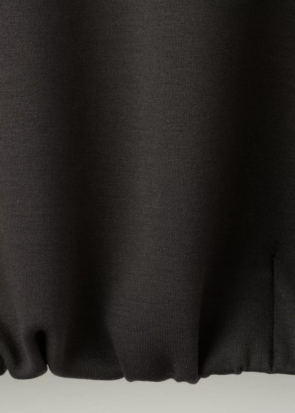 Brown Balloon Sleeve Sweatshirt, 0201_32, large image number 5