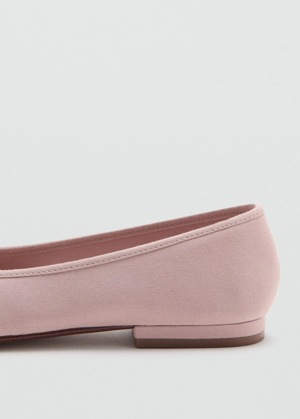 Pink Ballerina With Flower Detail, Kids Girls, Light-Pastel Pink, medium