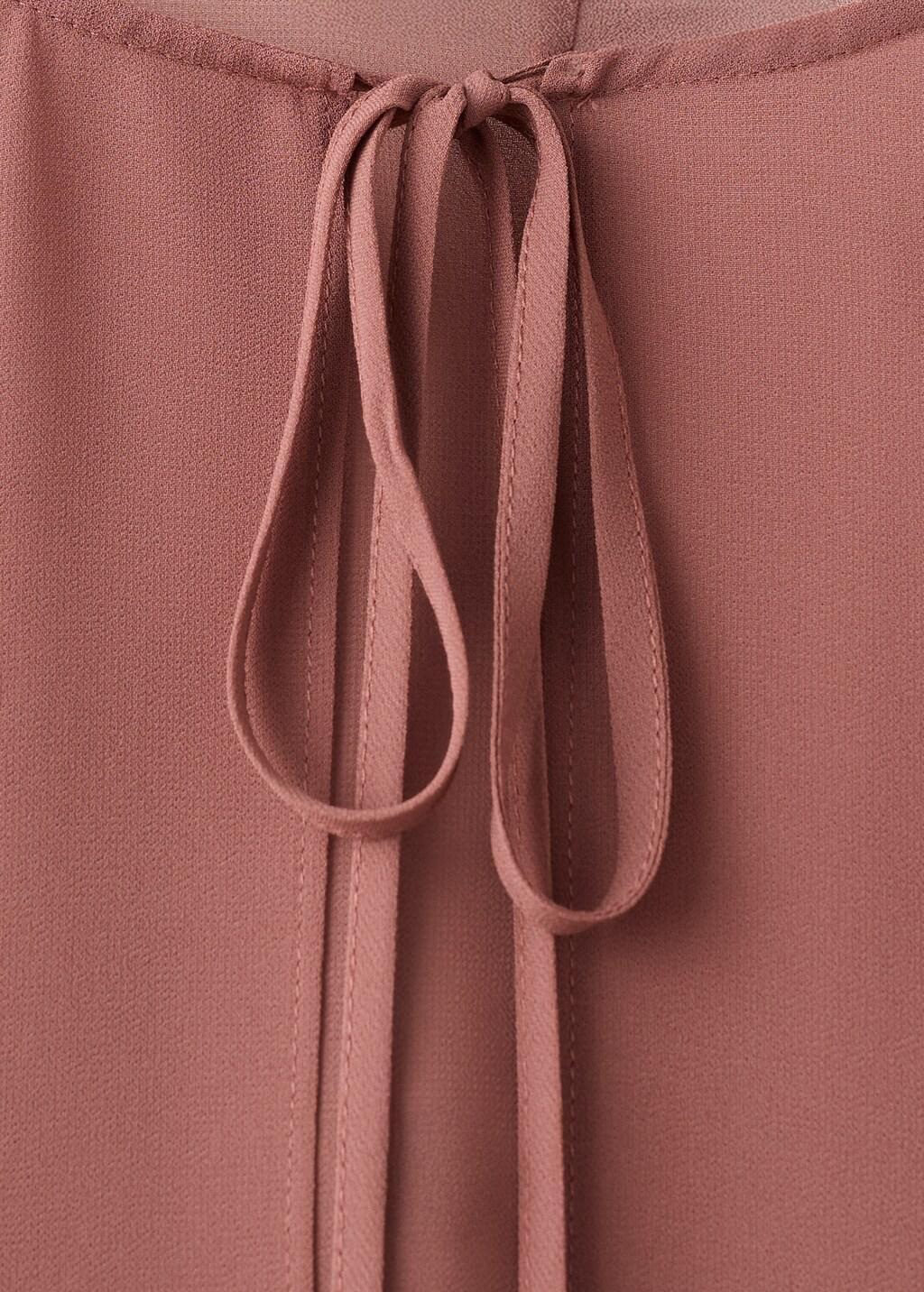 Pink Lt Pastel Long Cape With Tie Zip, Light-Pastel Pink, medium