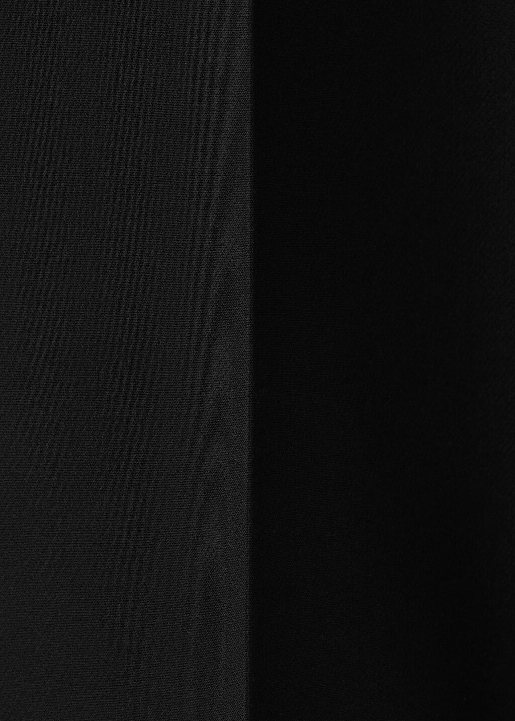 Black Belt Straight-Fit Trousers, Black, large image number 4