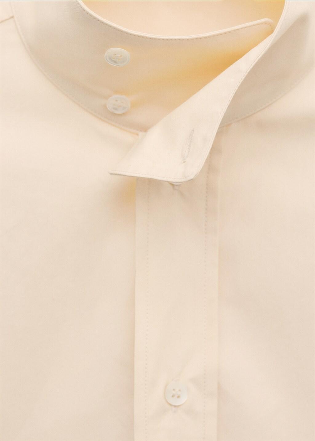 Yellow Shirt Matching Collar, Yellow, medium