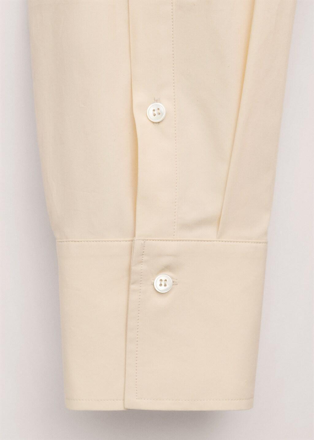 Yellow Shirt Matching Collar, Yellow, large image number 5