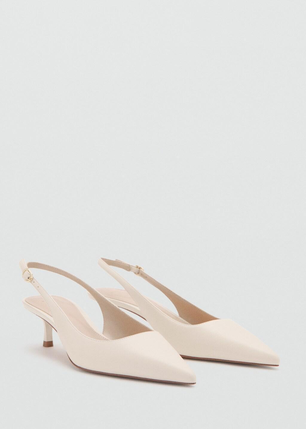 Beige Kitten-Heel Pointed Shoes, 0201_05, medium