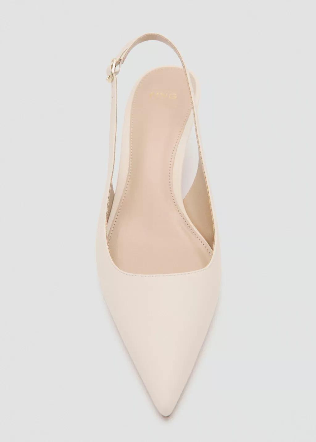 Beige Kitten-Heel Pointed Shoes, 0201_05, medium