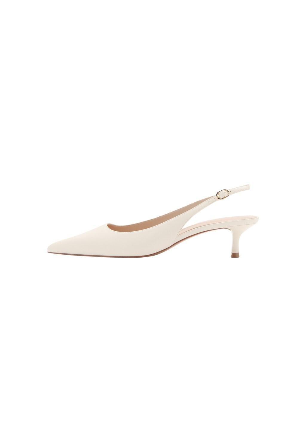 Beige Kitten-Heel Pointed Shoes, 0201_05, medium