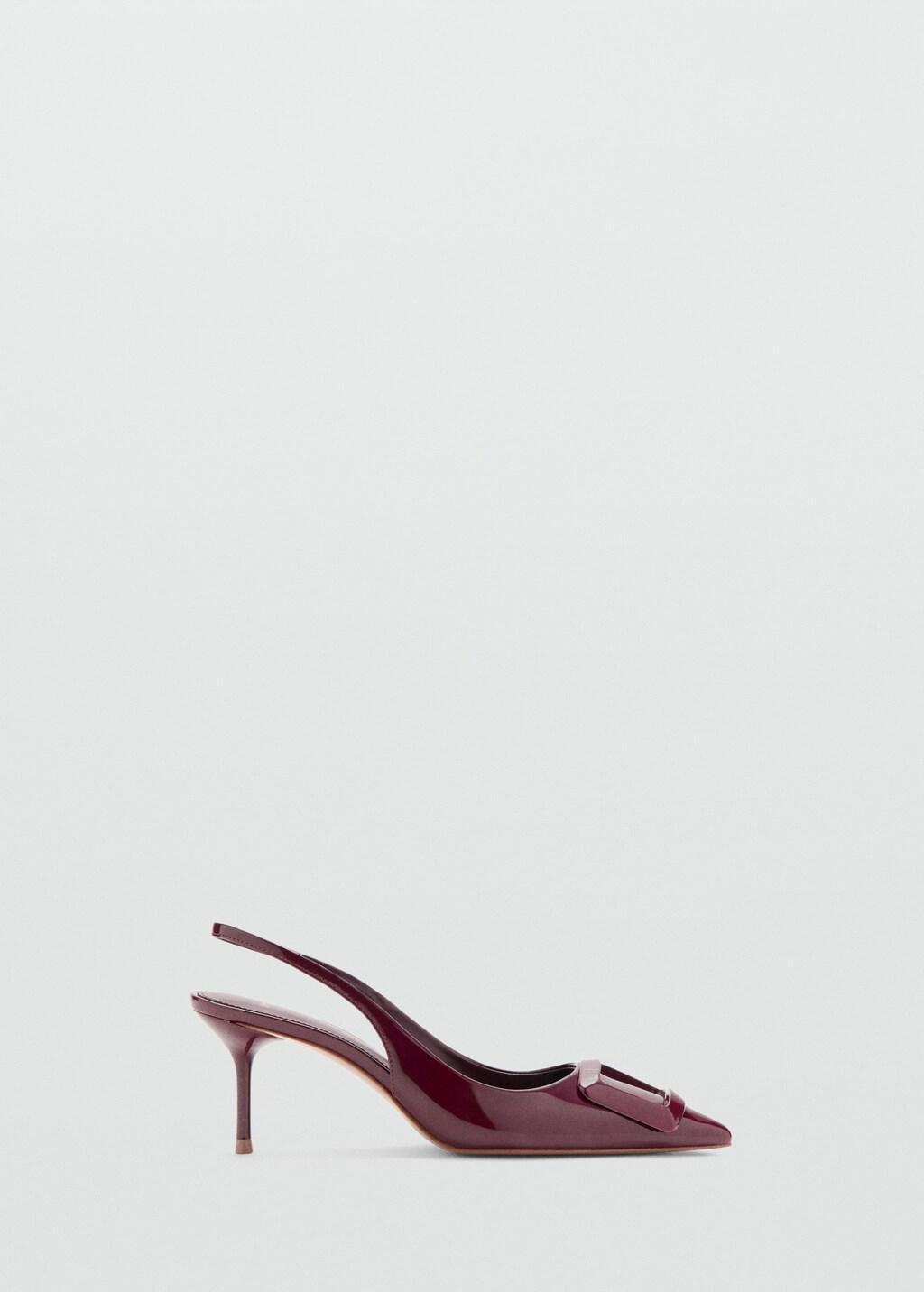 Red Patent Heeled Shoes, 0201_78, large image number 3