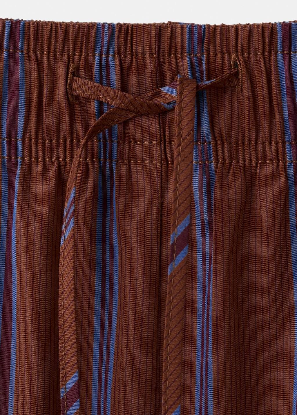 Orange Cargo Trousers With Lateral Pockets, Rust - Copper, medium