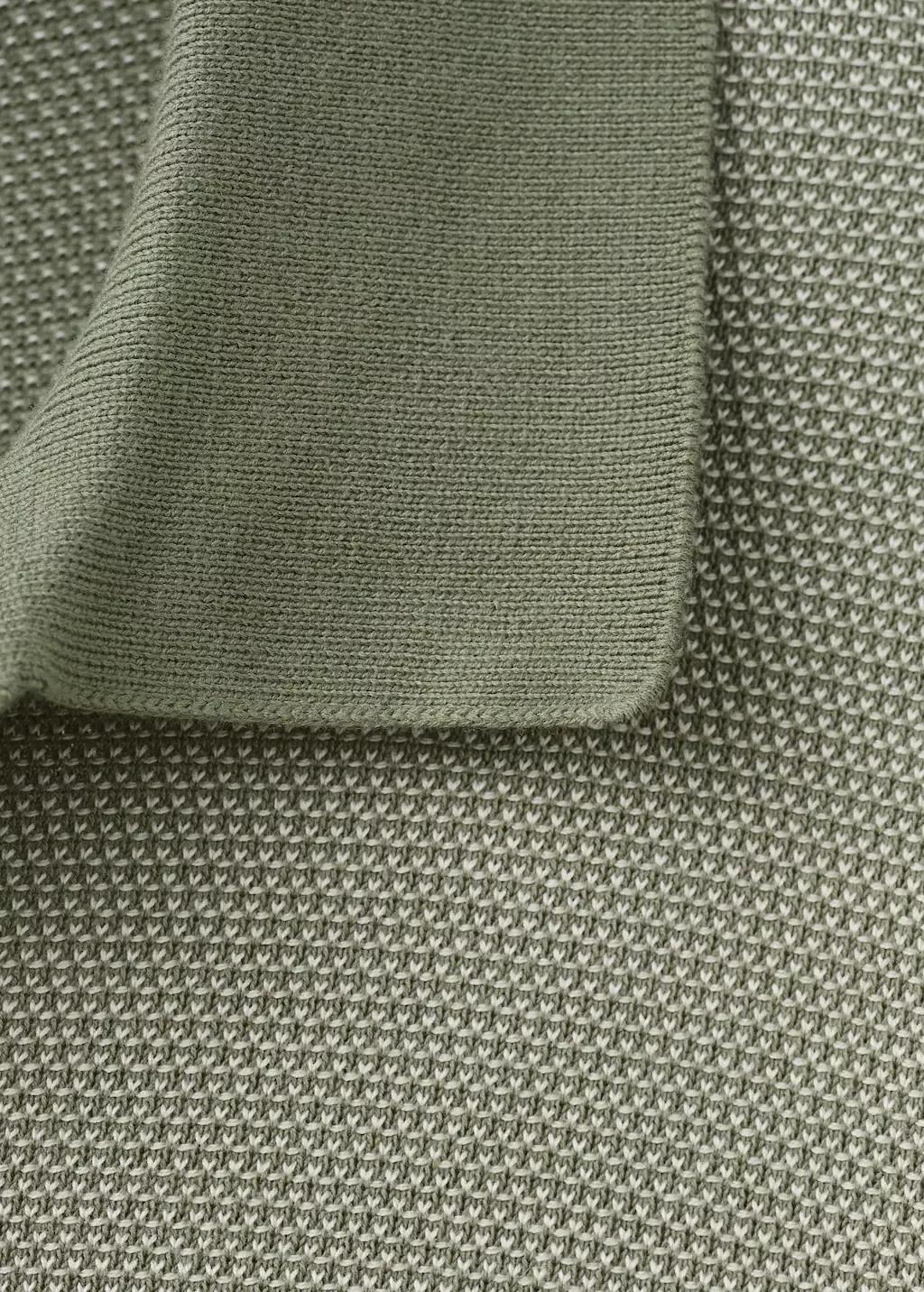 Green 100% Cotton Jersey Polo Shirt, 0201_48, large image number 5