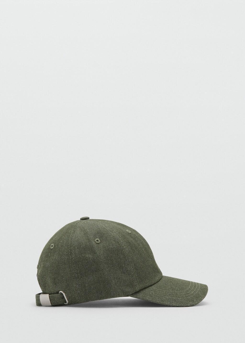 BEIGE - KHAKI Denim cap, Beige - Khaki, large image number 3