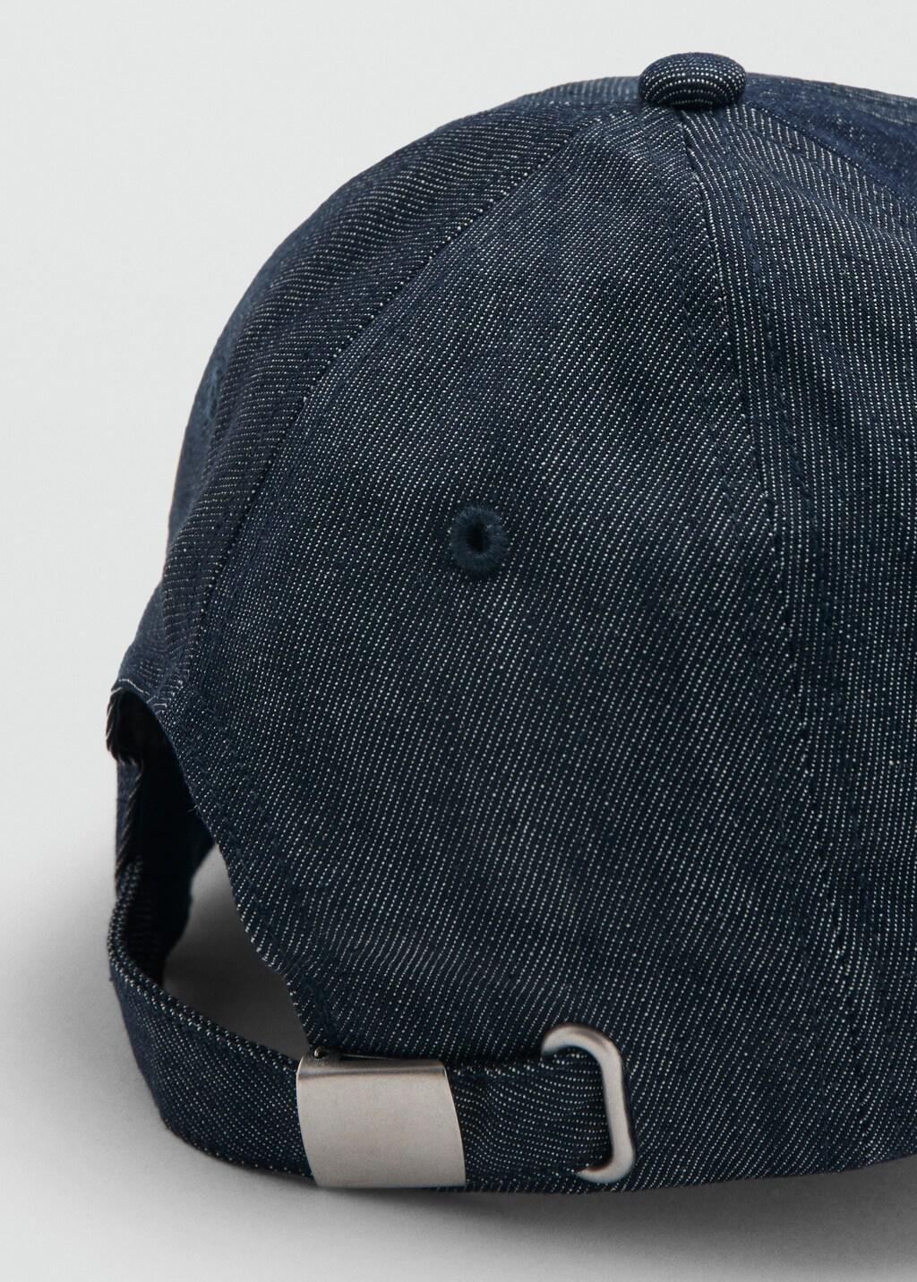 Blue Denim Cap, Medium Blue, large image number 1